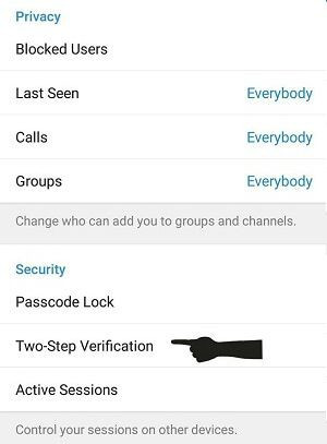 برنامه هک تلگرام برای گوشی اندروید